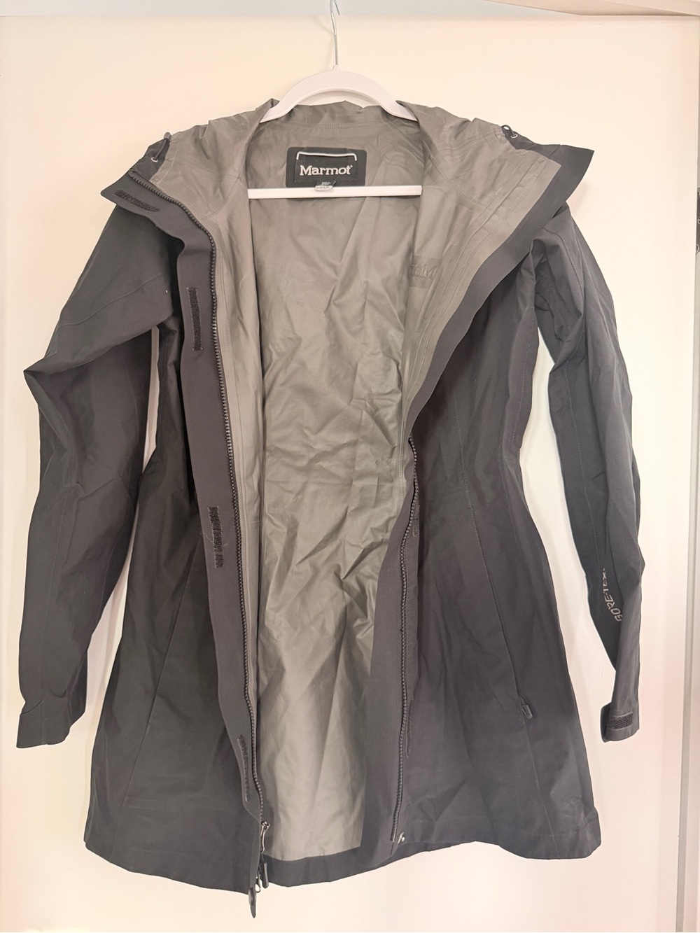 Marmot Women's Black Waterproof Trench